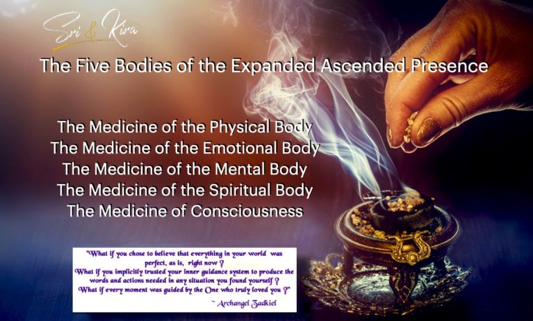 The Five bodies of Expanded Ascension Presence