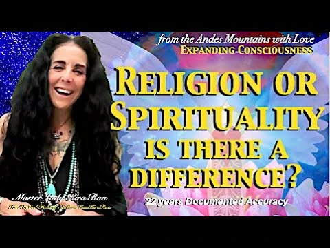 Religion or Spirituality; Is there a difference?